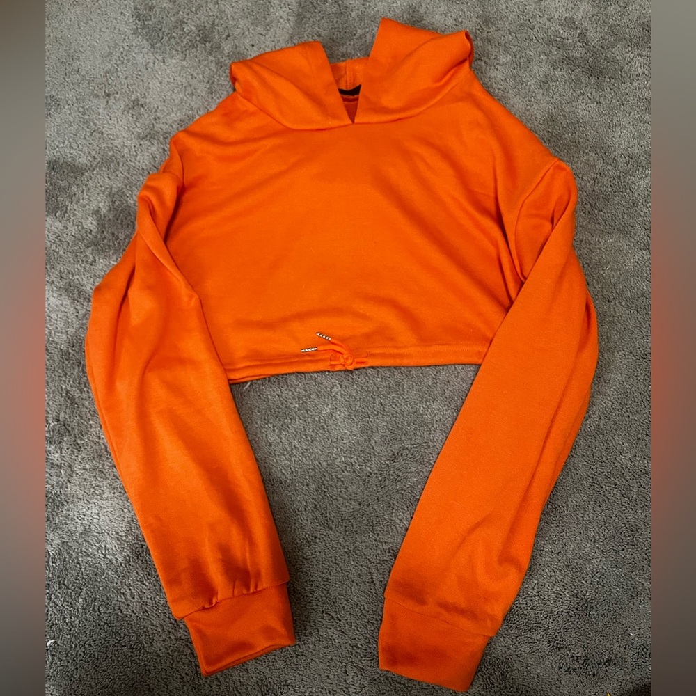 SHEIN Orange Sweat Set